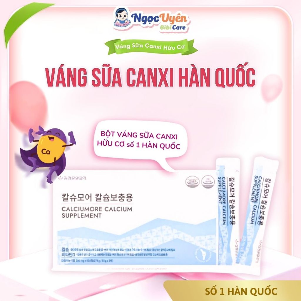 [ĐƠN NÀO CŨNG QUÀ] Váng Sữa Canxi Hữu Cơ giúp bé tăng chiều cao vượt trội