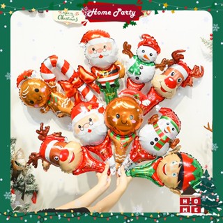   NOEL 2024  Bong bóng tay cầm Noel trang trí Giáng Sinh Merry Christmas 