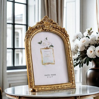 Khung Ảnh Vòm Vàng 13x18cm Sang Trọng Trang Trí Cho Những Bữa Tiệc Sang Trọng Hoặc Trang Trí Nhà Cửa