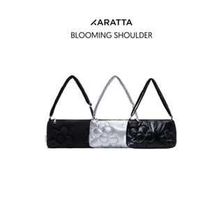 BLOOMING SHOULDER | Karatta túi cặp nách hoa xốp thiết kế