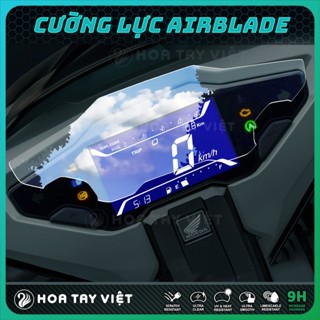 Miếng dán bảo vệ mặt đồng hồ AB 2020-2025 cao cấp chống trầy xước Airblade 2020-2025