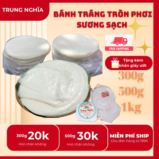  Bánh Tráng Sạch phơi sương Tròn Trung Nghĩa 