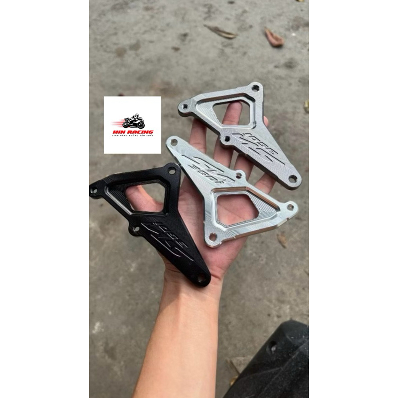 Pas / Pat / Pad mobin sườn MSD xe SH350i nhôm CNC nguyên khối lắp ráp dễ dàng