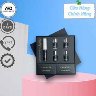 LASHES SUPPLY Sét uốn mi Gladys chính hãng ,Bộ uốn mi 3D,6D cao cấp Nhật bản.