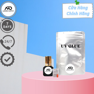 Keo nối mi UV -  MDC LÁHES, khô nhanh, không gây hại cho mắt, không kích ứng da, độ bền 6-8 tuần 5ml