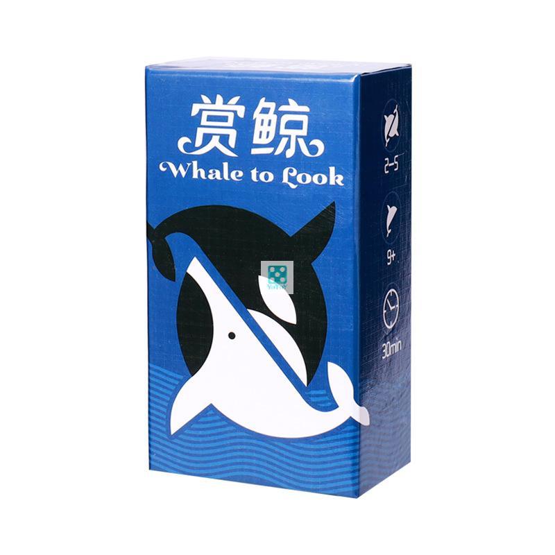 Trò chơi thẻ bài boargame chiến thuật Whale to look dành cho 2-5 người