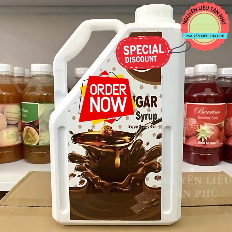 SYRUP ĐƯỜNG ĐEN BLACK SUGAR -