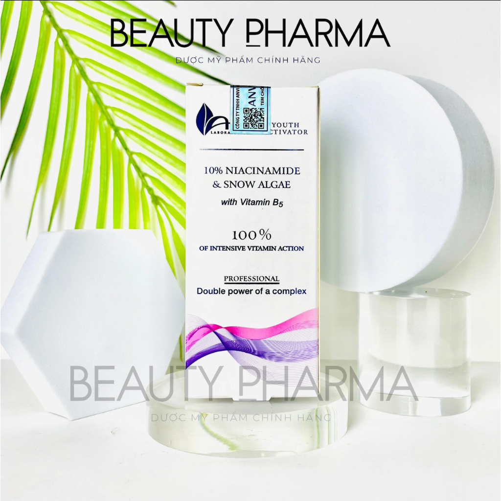 [DATE MỚI-CHÍNH HÃNG] Tinh chất sáng da, thu nhỏ lỗ chân lông AVA Youth Activator 10% Niacinamide & Snow Algae Serum