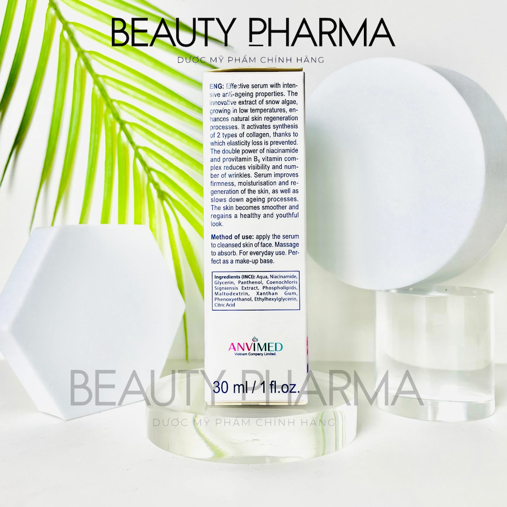 [DATE MỚI-CHÍNH HÃNG] Tinh chất sáng da, thu nhỏ lỗ chân lông AVA Youth Activator 10% Niacinamide & Snow Algae Serum