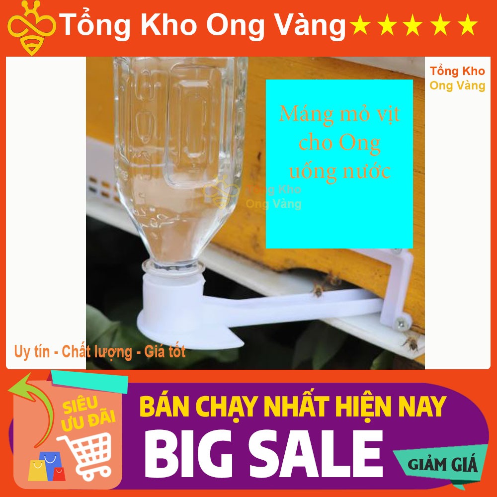 Máng mỏ vịt cho ong uống nước,máng cho côn trùng nhỏ uống nước