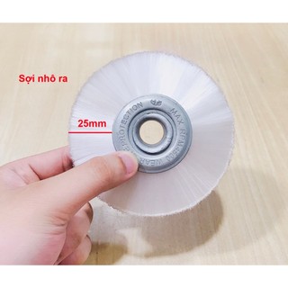 Bánh Cước Nilon Trắng quét bụi 100X16X16(0.3mm)