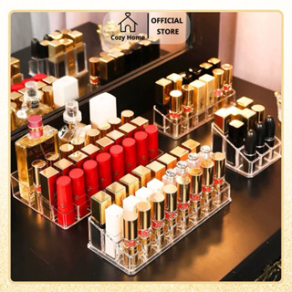 Khay Son Nhiều Ô 9/12/24/36/40 Đựng Son Môi Bàn Trang Điểm COZY