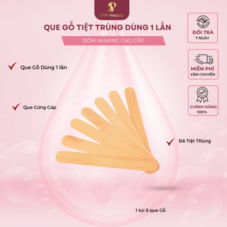 [Rẻ vô địch] Que Gỗ Phết Sáp Wax Lông Dài 15cm