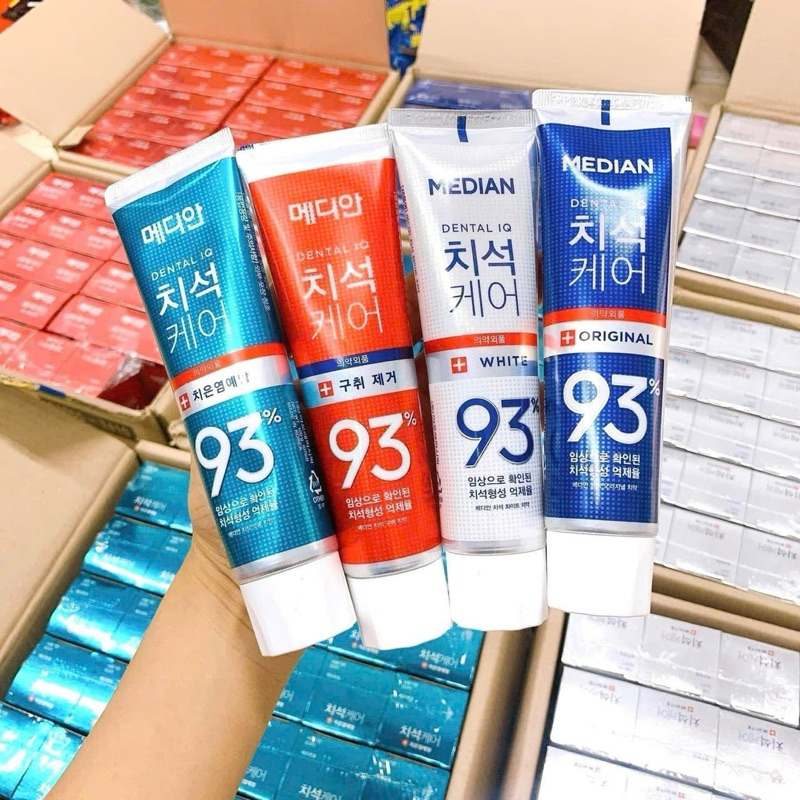 Kem đánh răng median Dental IQ 93%