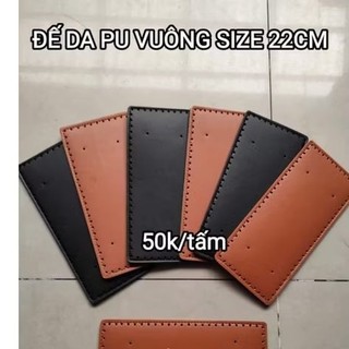 Đế da PU size 22cm