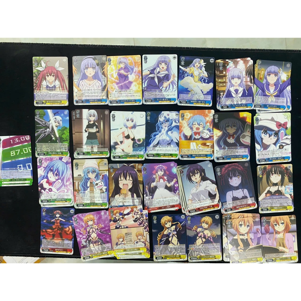 [Pykechu shop] 1 Thẻ bài Weiss Schwarz card- Date A Live Vol.2 -Common + Uncommon - U/C -Tohka, Kuru