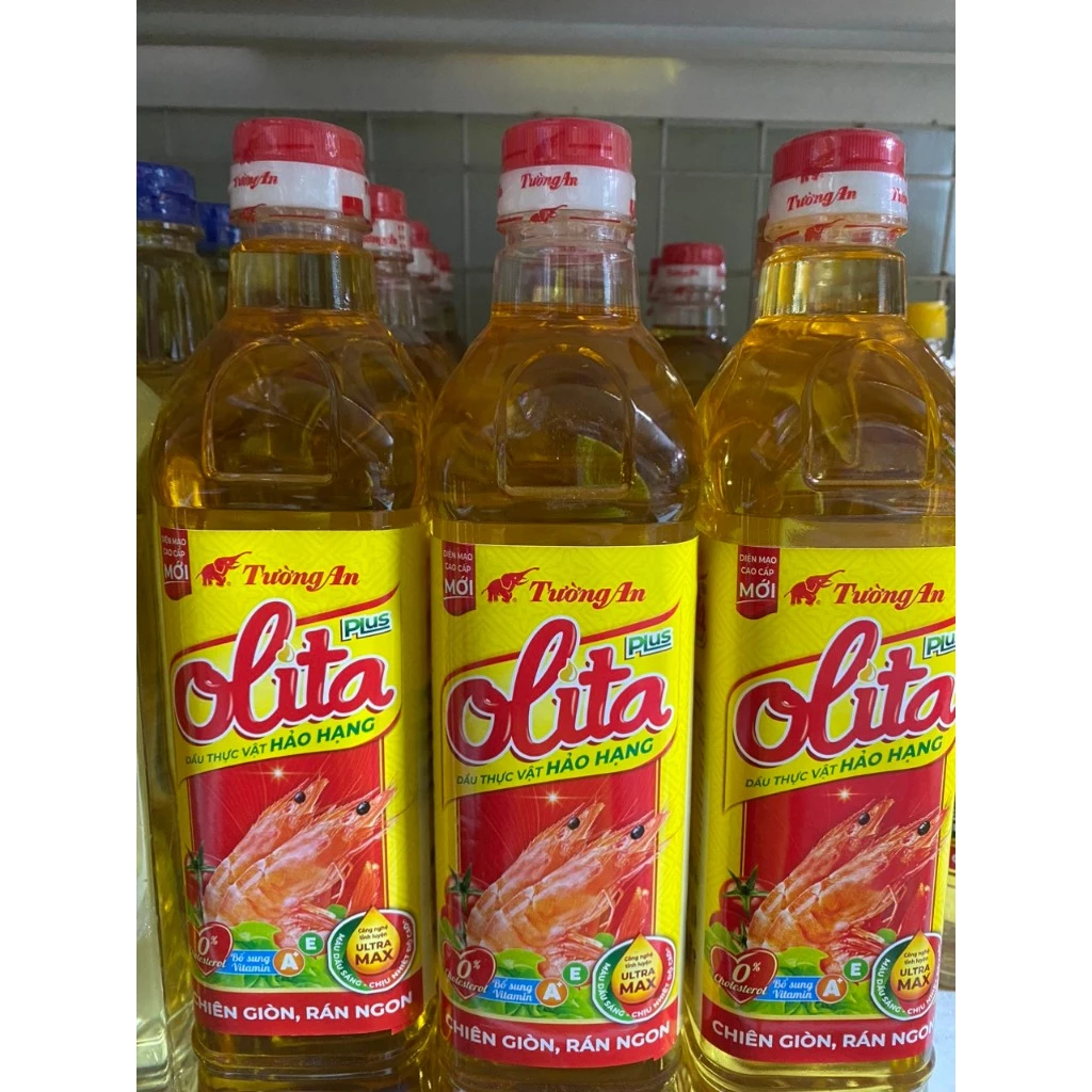 Dầu Ăn Olita Chai 1 Lít / 2 Lít / 5 Lít Nguyên Liệu Nấu Ăn Giup Món Ăn Trở Nên Thơm Ngon