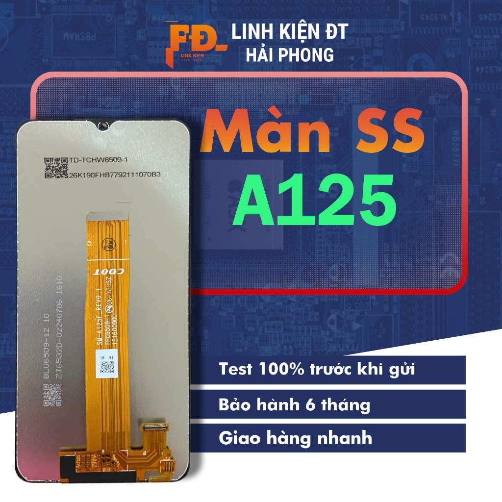 Màn Hình Samsung A12 / A125 Chất Lượng Cao, Tặng Kèm Keo + Bộ Sửa Chữa