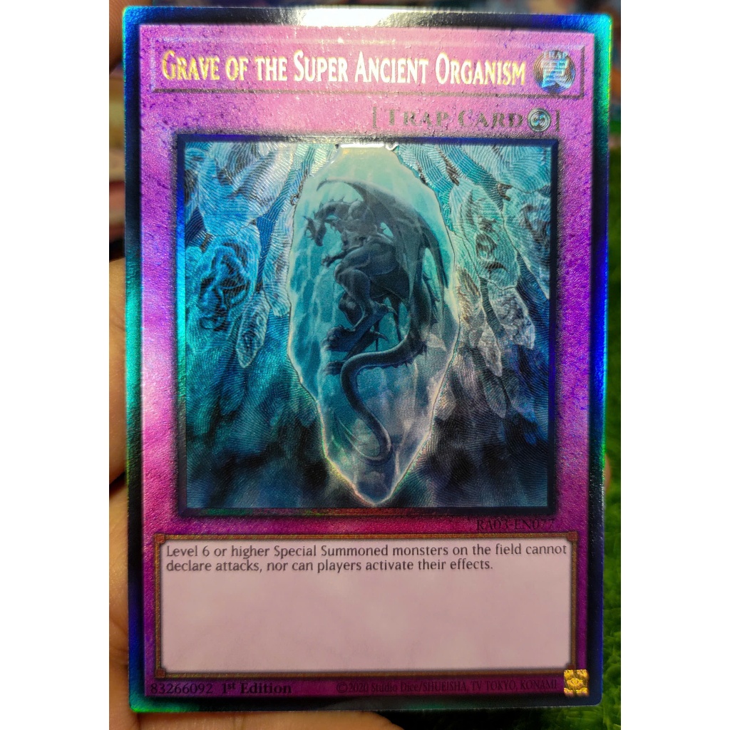 [KW2 Yugioh] [EN-UK] [Nice Art] Thẻ bài Grave of the Super Ancient Organism - RA03-EN077 - Ultimate 