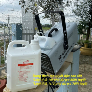 <Free ship> Dung Dịch Tạo Tuyết Đậm Đặc Chuyên Dùng Cho Máy Phun Tuyết Nhân Tạo Trang Trí Noel