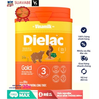  SỮA BỘT VINAMILK DIELAC ALPHA GOLD STEP 3 850G 