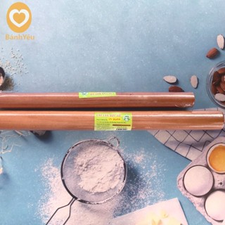 Cây lăn bột/ cán bột gỗ xà cừ dụng cụ làm bánh (DCTC)