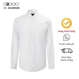 Áo Sơ Mi Nam G2000 (3612005200) Tay Dài Màu Trắng