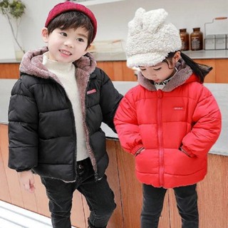  Áo khoác phao full lông chun mũ bông nhẹ dày ấm không rụng lông hàng quảng châu bé trai bé gái  loại 1  size 8-36kg 
