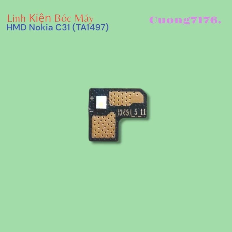 Đèn Flash HMD Nokia C31 (TA1497) Tháo Máy Hoạt Động Tốt