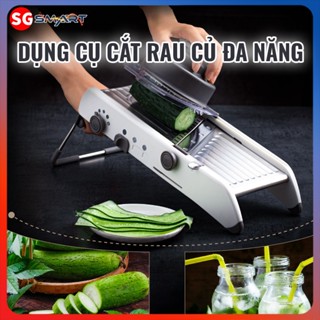 Dụng Cụ Cắt Rau Củ Đa Năng, Máy Bào Sợi Thái Lát Rau Củ Quả Chất Liệu Thép Không Gỉ - Thiết Bị Cắt Gọt Đa Năng Bằng Tay
