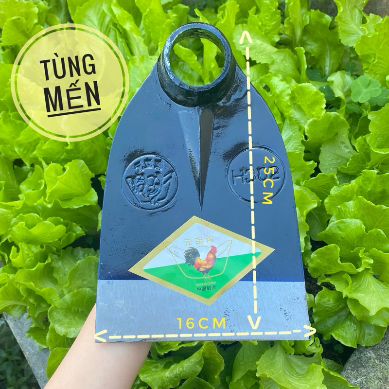 Cuốc con gà cuốc đất làm vườn 900g