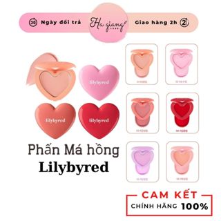 Má Hồng Lilybyred Luv Beam Cheek Balm Phấn má Dạng Kem bám màu tốt, mỏng nhẹ, tự nhiên