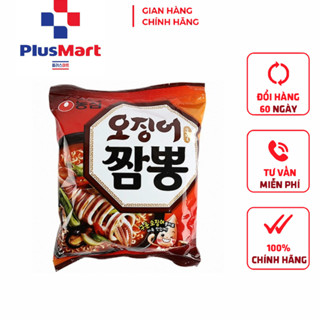 Mì mực hải sản Jambong Nongshim Hàn Quốc  124G/ 농심) 오징어 짬뽕 124G