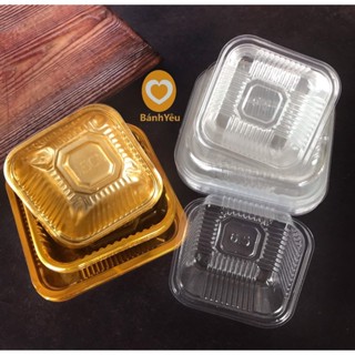 Bộ 10 Khay Nhựa Đựng Bánh Trung Thu Tùy Chọn Kích Thước
