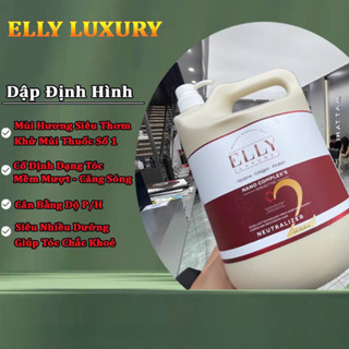    Chính Hãng   Can 4,2ml thuốc dập số 2 định hình tóc đa năng uốn lạnh uốn nóng ELLY 