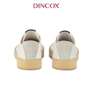Giày Sneaker Vải Canvas Nam E22 White  Dincox Shoes