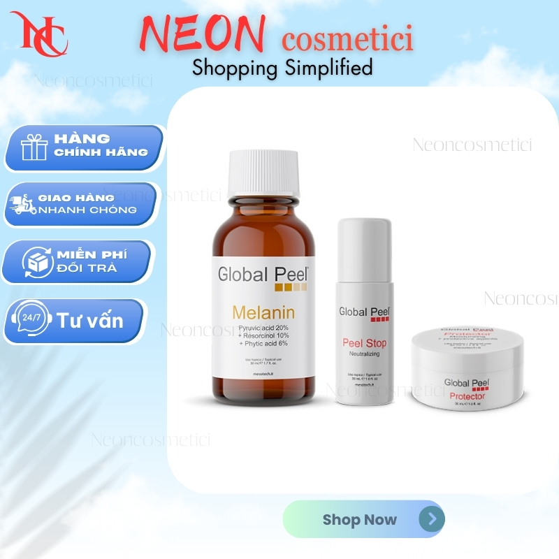 Peel nám và các vấn đề sắc tố da Mesotech Global Peel Melanin