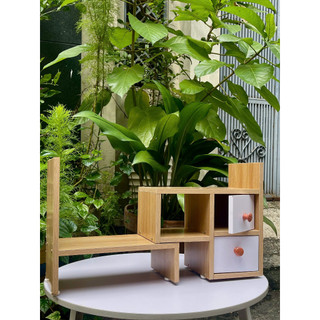 (Hàng Xếp Gọn)kệ sách để bàn, kệ để bàn kệ để đồ trang điểm