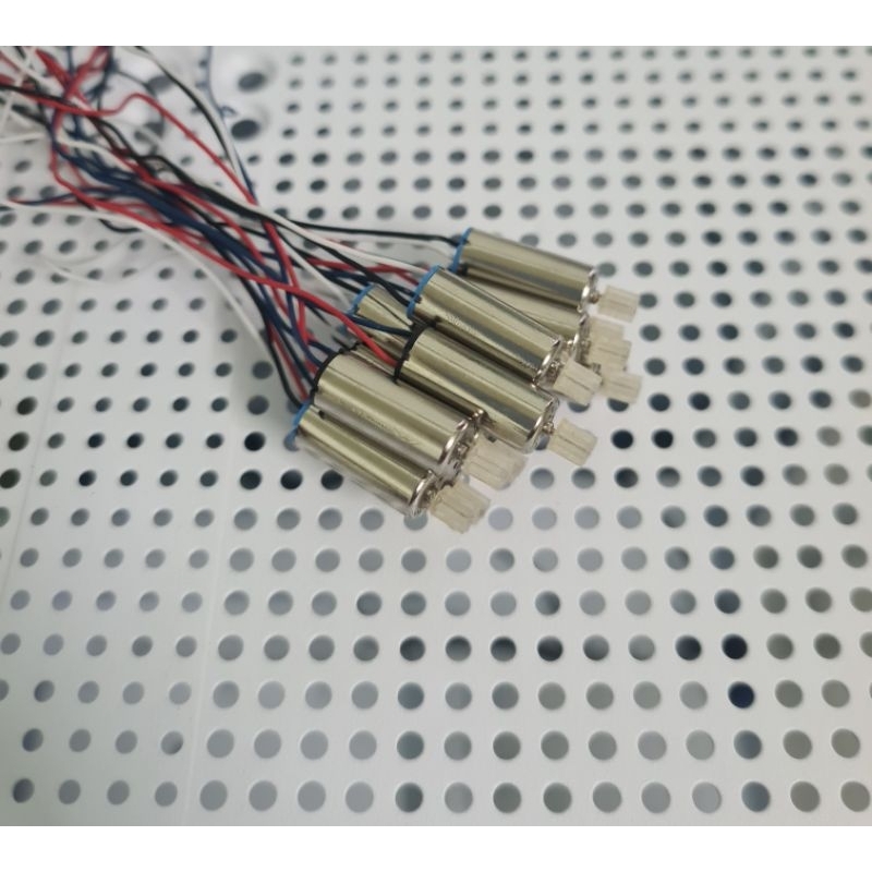 Motor coreless thay thế flycam E58 ,E88 , E99,... kèm bánh răng