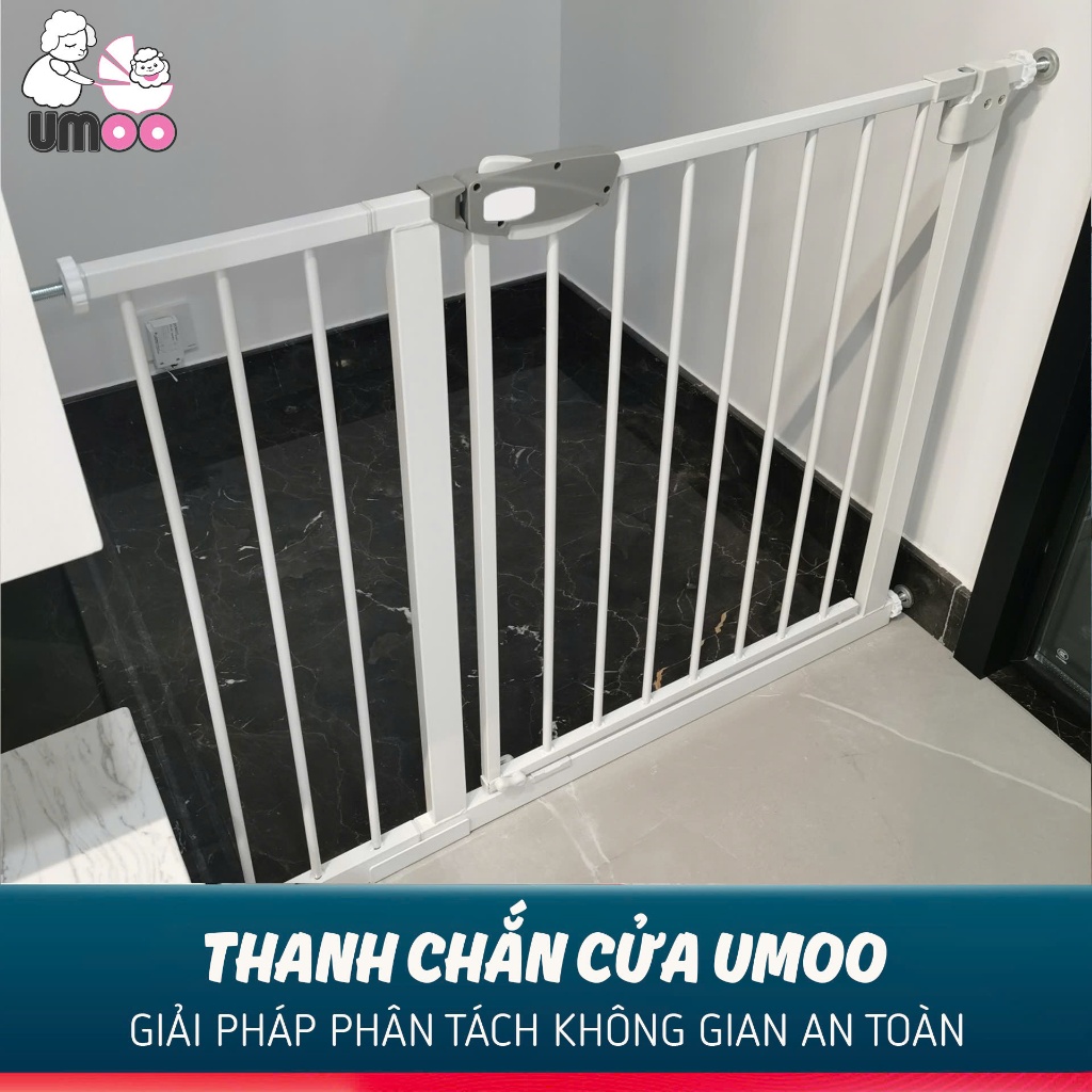 Thanh Chắn Cửa Umoo Chiều Cao 76cm - Vừa Tất Cả Các Khung Cửa - Điều Chỉnh Kích Thước