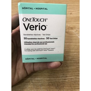 Que Thử Đường Huyết OneTouch Verio Hộp 50 Que
