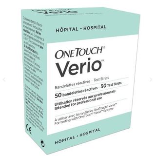 Que Thử Đường Huyết OneTouch Verio Hộp 50 Que