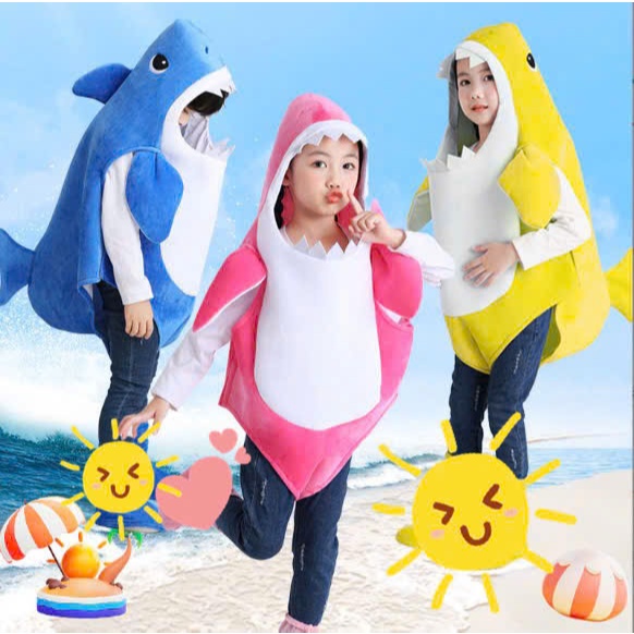 Bộ đồ hóa trang hình cá mập đáng yêu cho bé