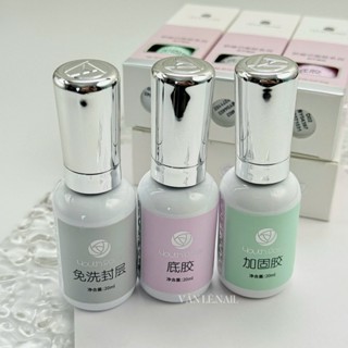 sơn gel hoa hồng top base cứng móng mẫu mới   20ml