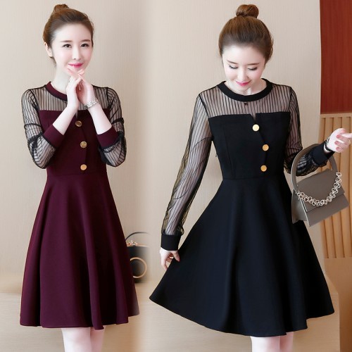 VÁY XINH ĐIỆU ĐÀ CHO NGƯỜI BÉO MẬP _ TB 386
