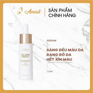 [Có mã Video] [Mẫu mới] ] Serum Vitamin C Zakka Naturals GlowFruit+ Brightening Radiance Concentrate 20ml