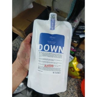 Kem ép side tóc nam, ép tóc cho nam THE HAIR LAB không mùi túi 460ml AZ008 TẶNG kèm cọ nhuộm, giấy