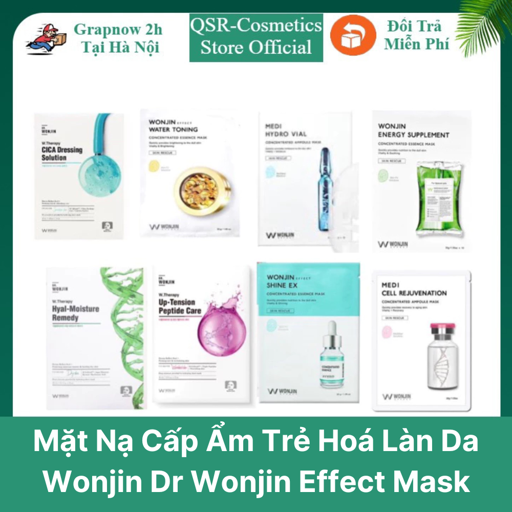 Mặt Nạ Cấp Ẩm Trẻ Hoá Làn Da Wonjin Dr Wonjin Effect Mask