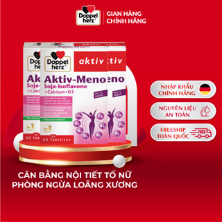 Combo 03 hộp viên uống cân bằng nội tiết tố Doppelherz Aktiv Meno (03 hộp, 30 viên/hộp)