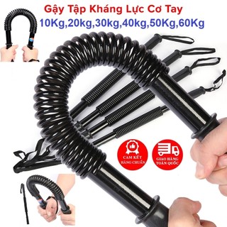  Thanh Lý - Gậy lò xo tập cơ tay 10Kg 20kg 30kg 40kg 50kg 60kg gậy bẻ tập cơ tay - vai - ngực- bắp Tay - chỉ 1 2 Giá Nhập 